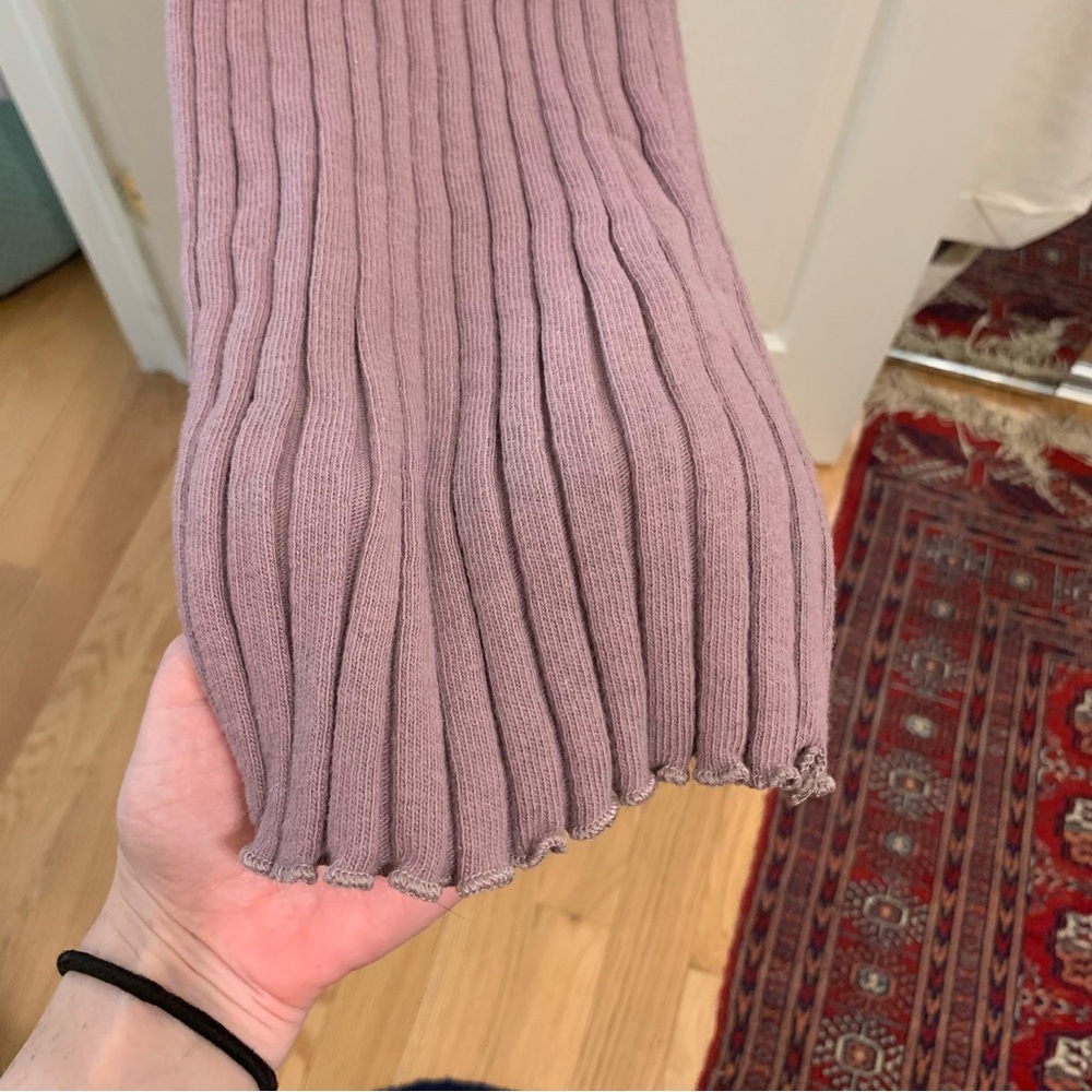 Zara Ribbed Midi Tank Dress - Picture 4 of 6